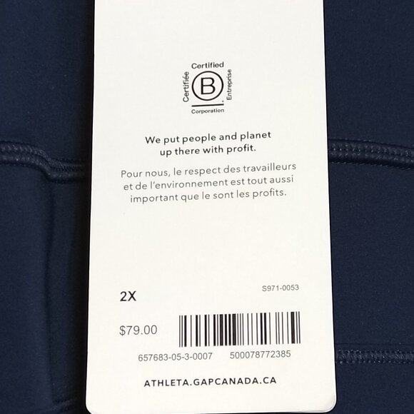 Athleta Womens’ Ace Skort 15.5”, Skater Skirt, Navy Blue, Sz. 2X, NWT - Picture 10 of 12